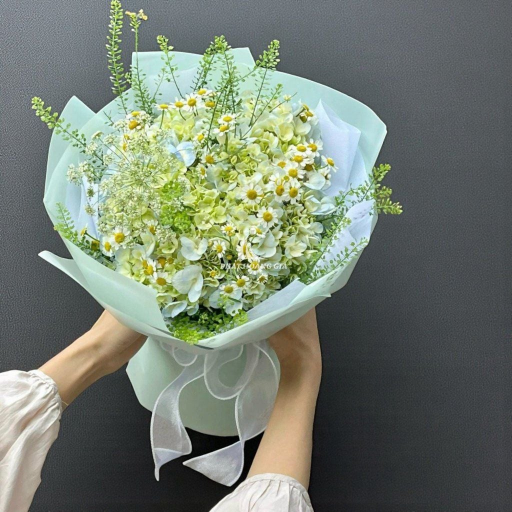 Hoa tươi màu Xanh lá - Bright Delight 2 - 27629