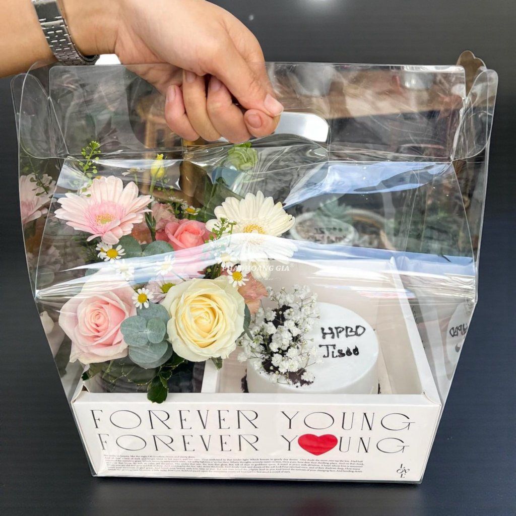 Set bánh hoa tươi - Set Bánh Kem Và Hoa Tươi 5 - 27802