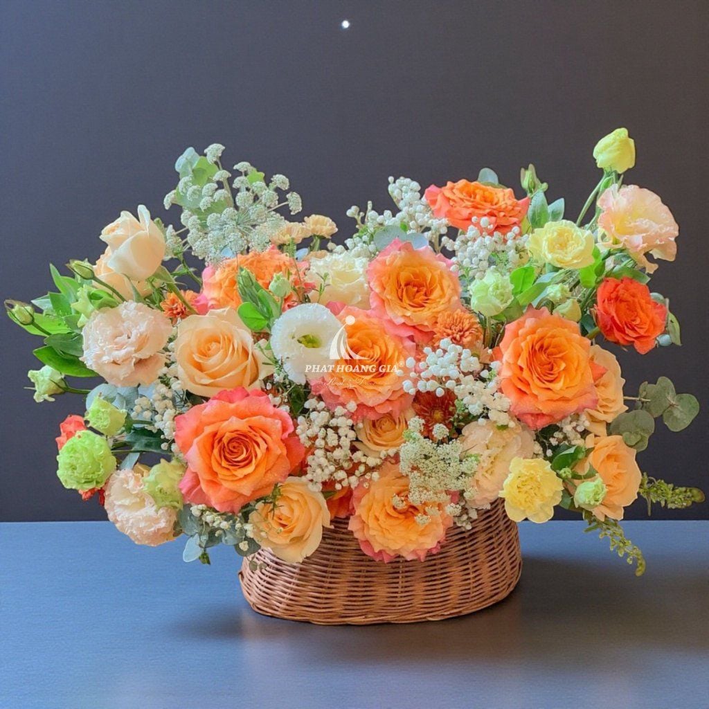 Lẵng hoa tươi - An Nhiên 3 - 28076