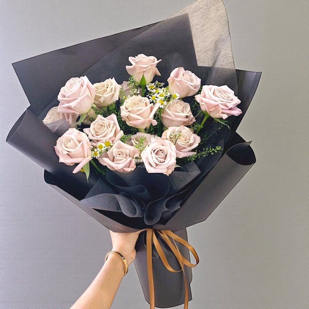 Hoa tươi màu Tím - Full 3 - 28461