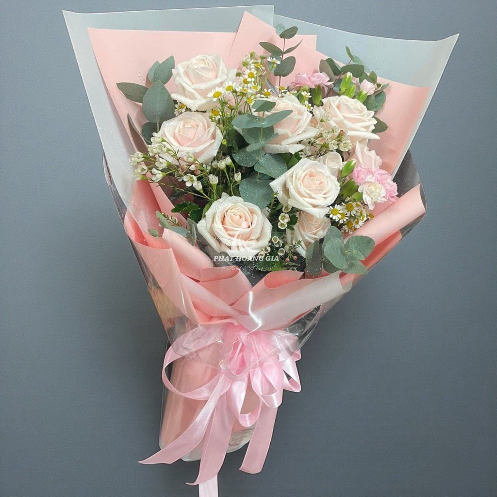 Hoa tươi màu Hồng - Cánh Hồng Tươi 6 - 28573