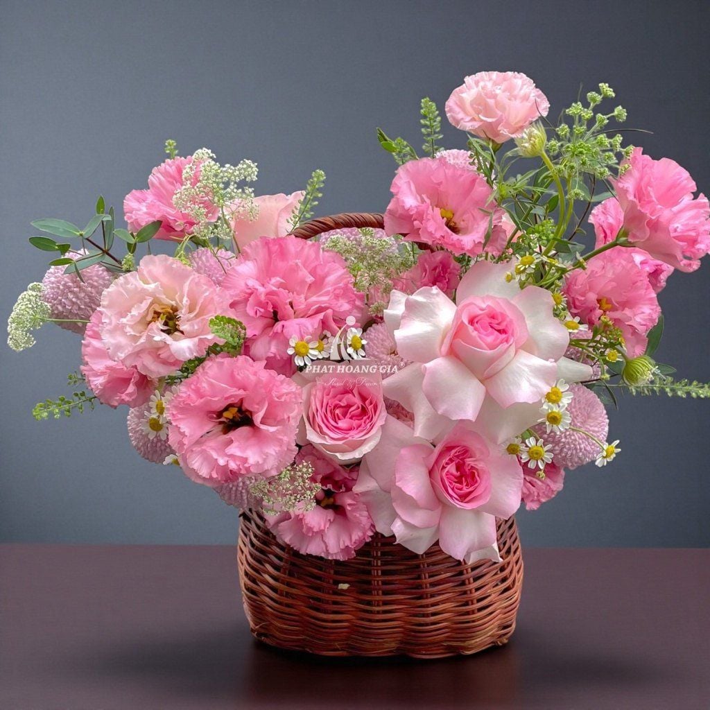 Lẵng hoa tươi - Điệu Valse Mùa Xuân 1 - 28650