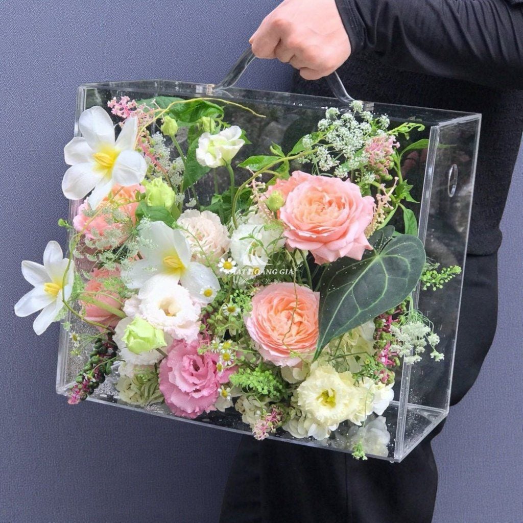 Hộp hoa Mica - Ngọt Ngào Sắc Hoa 7 - 28727