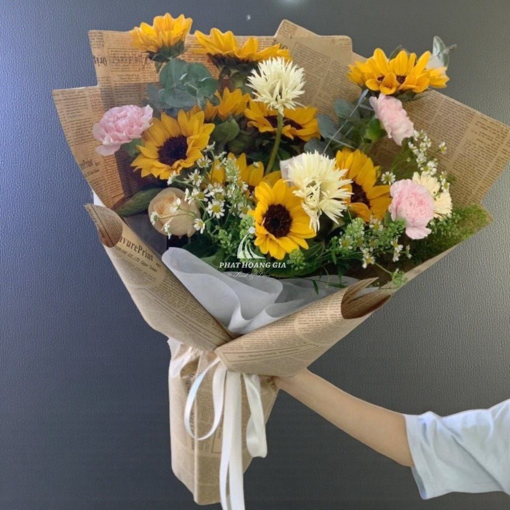 Hoa tươi màu Pastel mix - Bản Giao Hưởng Sắc Màu 3 - 28833