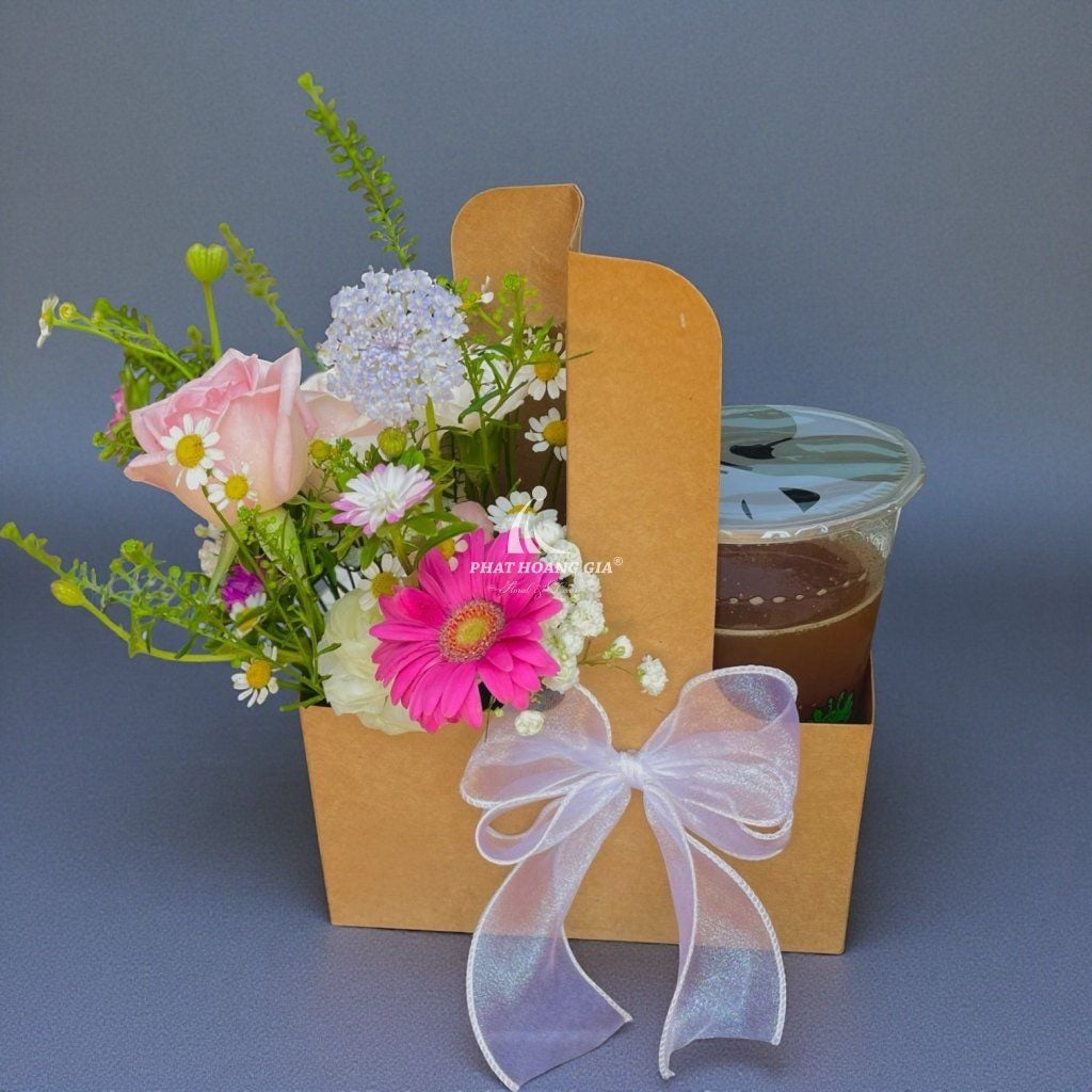 Set hoa tươi + Nước - Tinh Khôi 2 - 29174