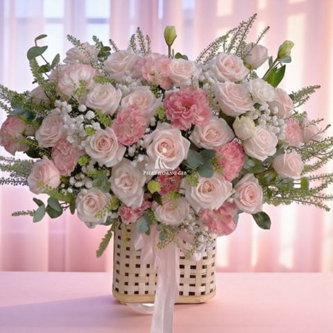  Giỏ hoa tươi - Đằm Thắm 6 - 29321 