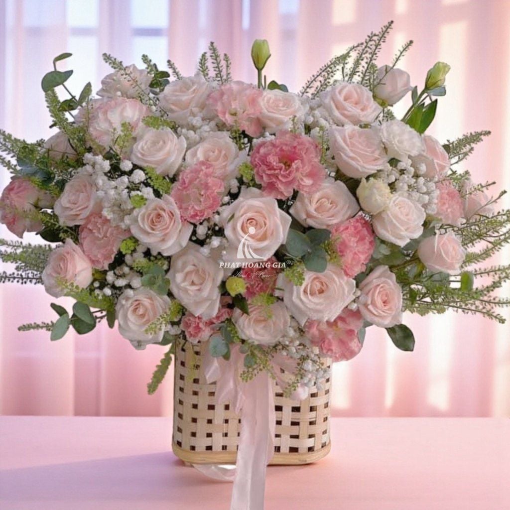 Giỏ hoa tươi - Đằm Thắm 6 - 29321