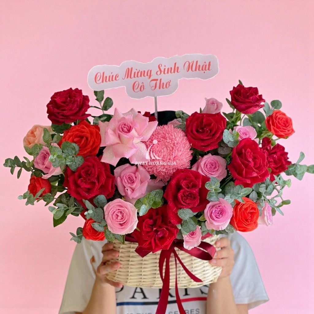 Hoa tươi màu Đỏ - Blended 4 - 29536