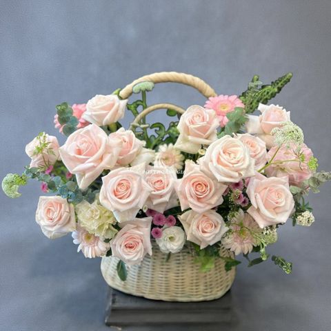  Lẵng hoa tươi - Dịu Dàng Thơ 6 - 29571 