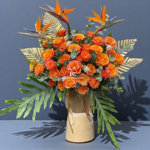  Hoa tặng Đồng nghiệp - Màu Nắng Ấm 7 - 29816 