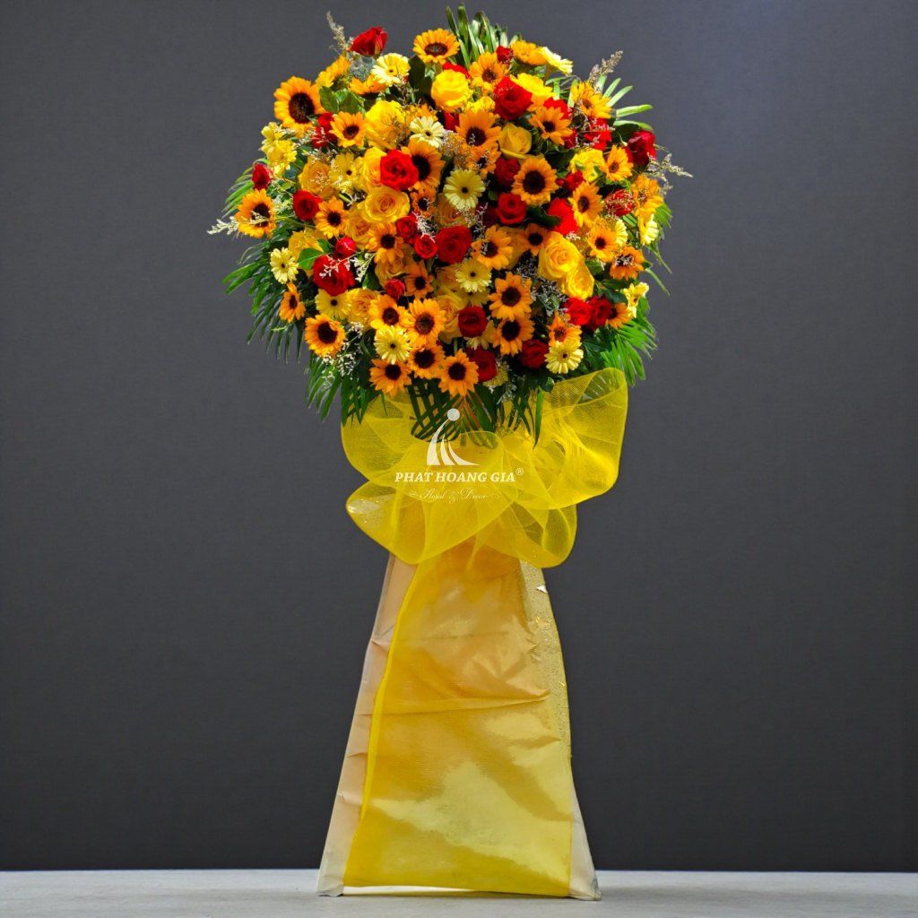 Kệ hoa tươi - Màu Nắng Ấm 8 - 30078