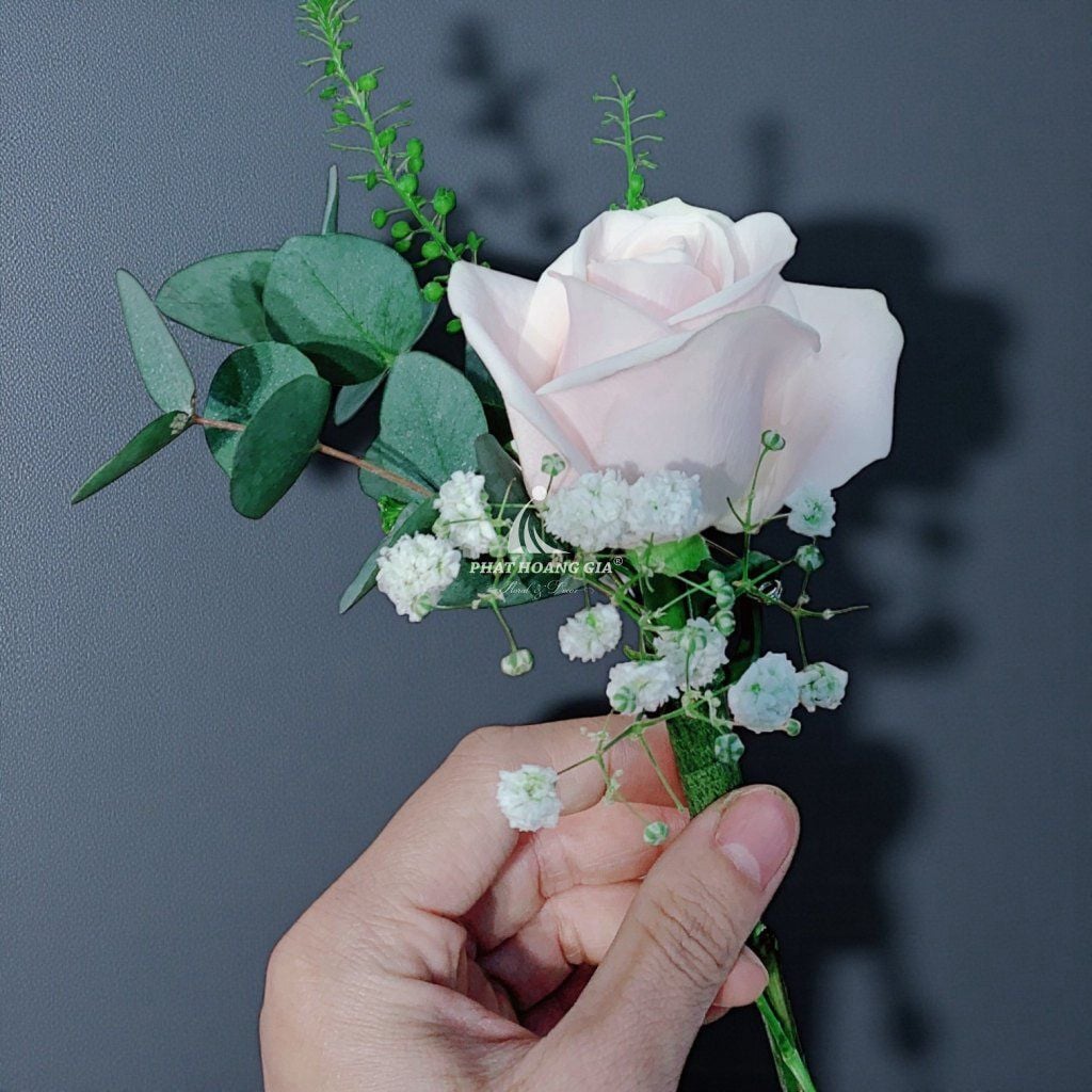 Hoa cài áo chú rể - La Rosa 2 - 31071