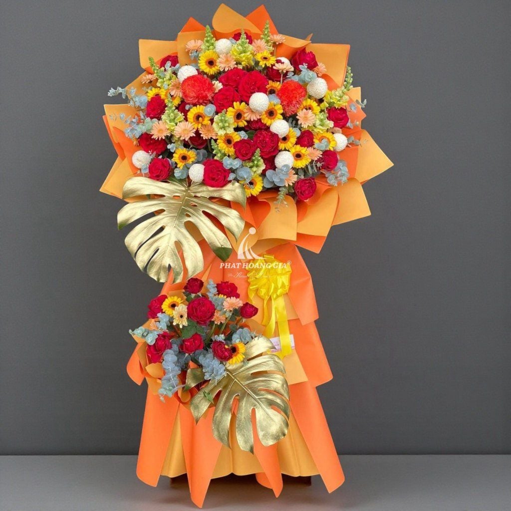 Kệ hoa tươi - Kệ Hoa Chúc Mừng Vững Tin 9 - 31594