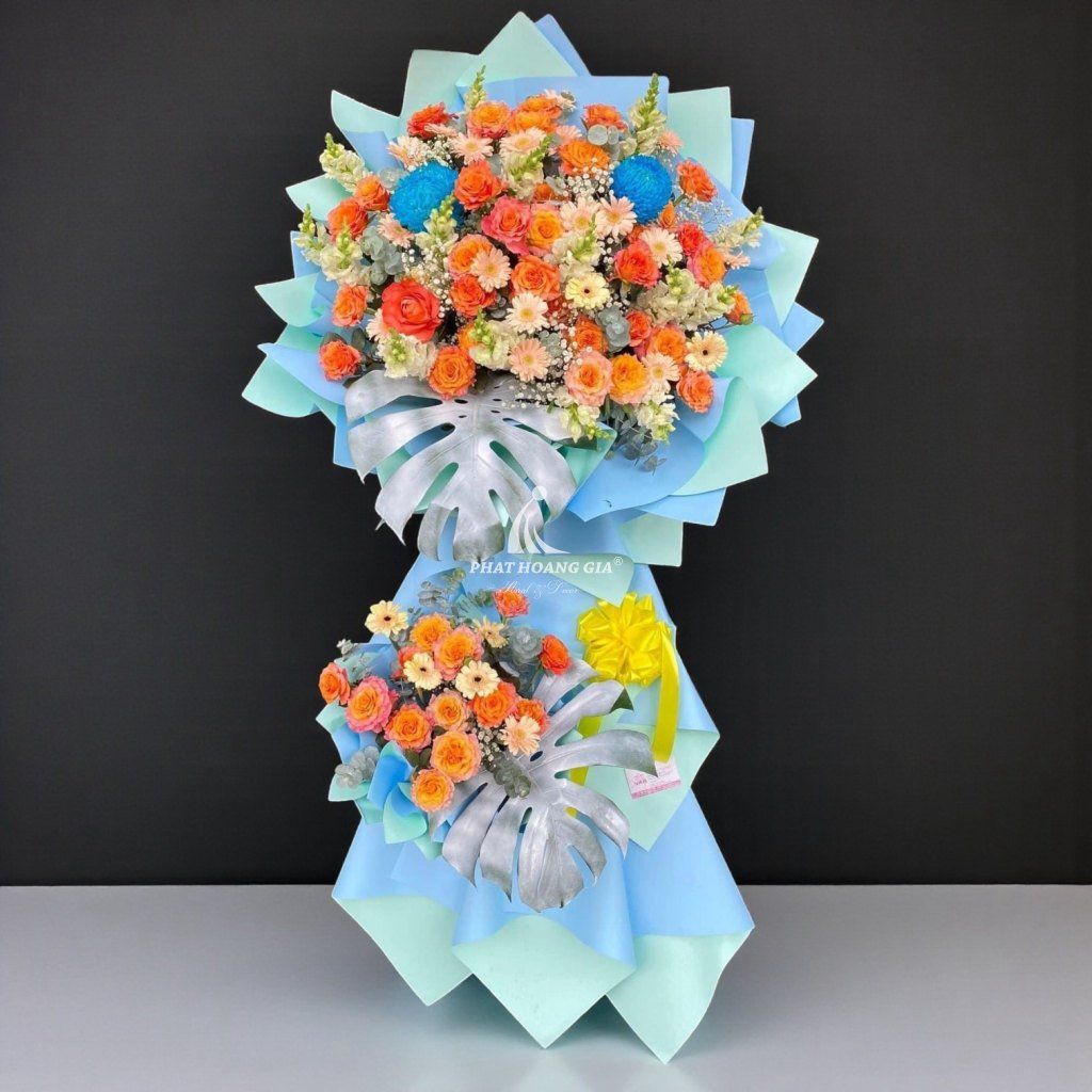 Kệ hoa tươi - Kệ Hoa Khai Trương Khởi Đầu Mới 8 - 31591