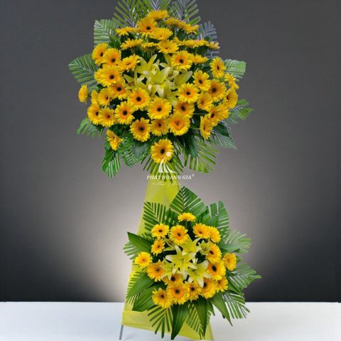  Kệ hoa tươi - Kệ Hoa Chúc Mừng Vững Tin 6 - 30790 