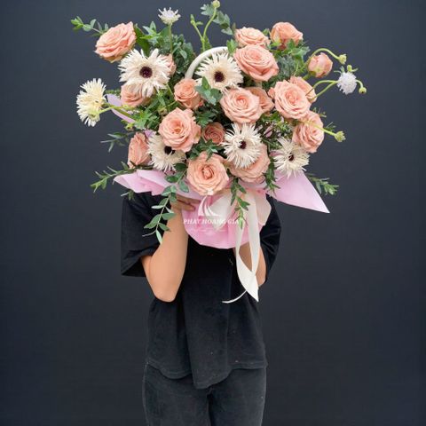  Lẵng hoa tươi - Warm 6 - 33162 