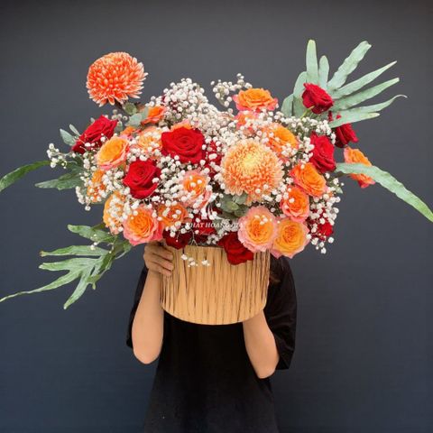  Lẵng hoa tươi - Lời Yêu Thương 11 - 33724 