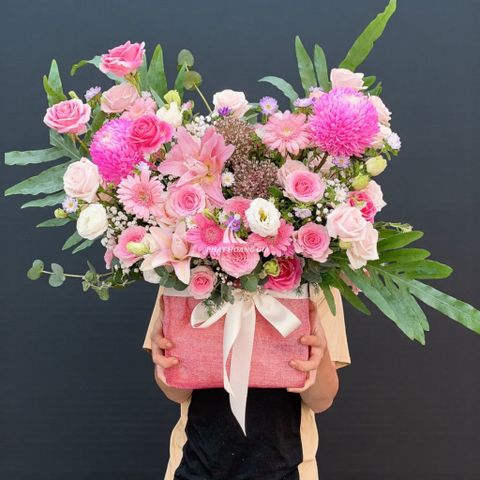  Hộp hoa - Vui Tươi 7 - 34015 