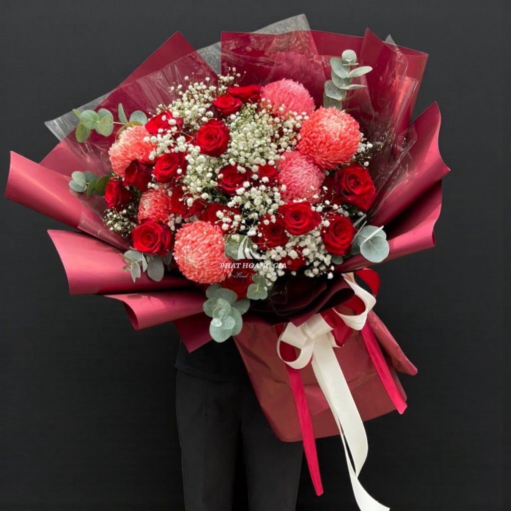 Hoa tươi màu Đỏ - Chân Thành 8 - 32590