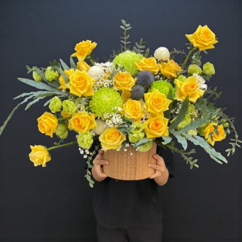  Phụ nữ Việt Nam (20/10) - Giỏ Hoa Cô Gái Bé Nhỏ 2 - 32581 