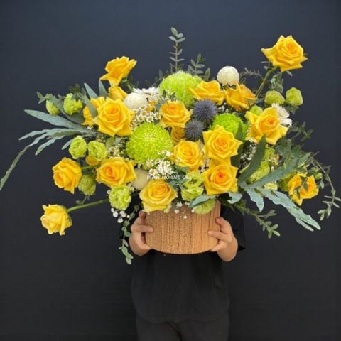  Nhà giáo Việt Nam (20/11) - Giỏ Hoa Cô Gái Bé Nhỏ 2 - 32582 