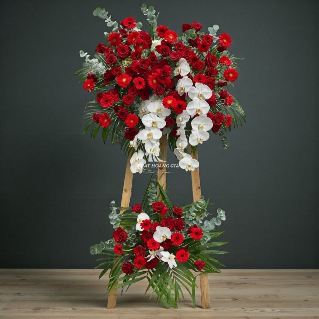 Kệ hoa tươi - Hoa Khai Trương - Pink Road 7 - 32546