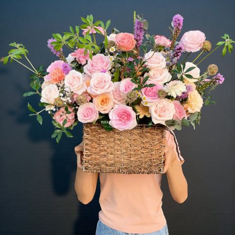  Ngày của Mẹ - Giỏ Hoa Nàng Xuân 11 - 32513 