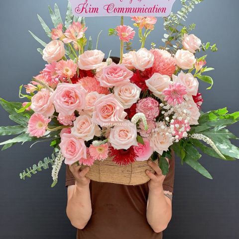  Phụ nữ Việt Nam (20/10) - Giỏ Hoa Nàng Xuân 10 - 32476 