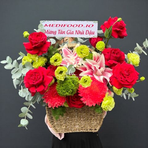  Ngày của Mẹ - Giỏ Hoa Nàng Xuân 8 - 32343 