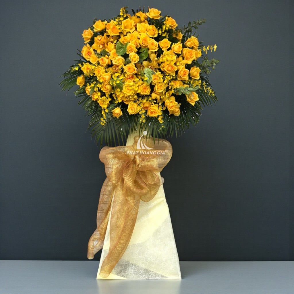 Kệ hoa tươi - Kệ Hoa Chúc Mừng Vững Tin 10 - 32331