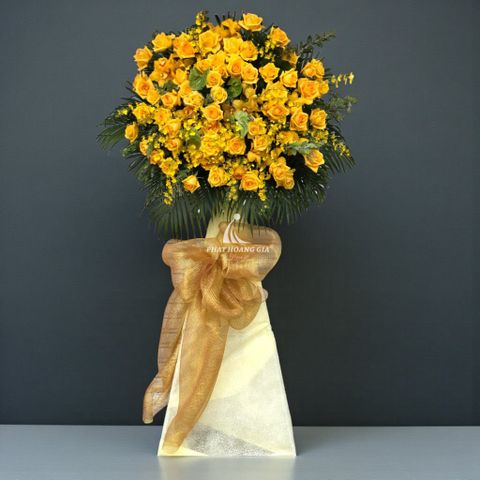  Kệ hoa tươi - Kệ Hoa Chúc Mừng Vững Tin 10 - 32331 