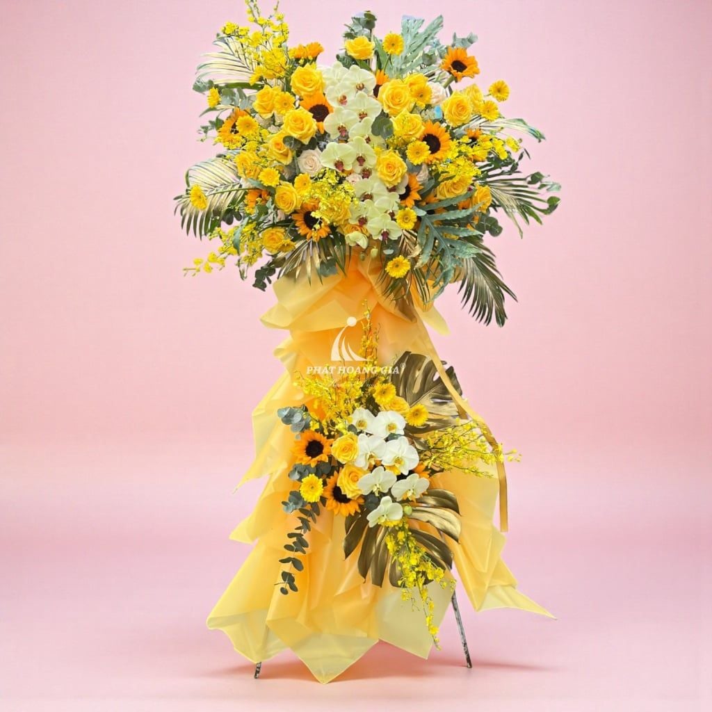 Kệ hoa tươi - Hoa Chúc Mừng Vươn Lên 6 - 34770