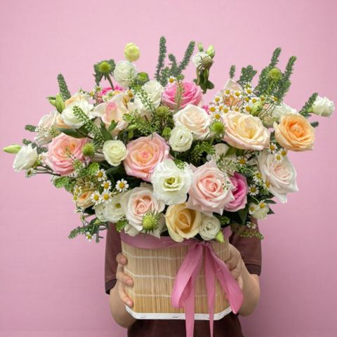  Lẵng hoa tươi - Lời Tri Ân 7 - 34813 