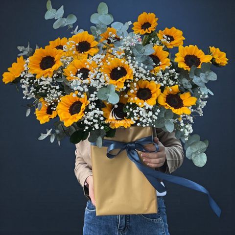  Phụ nữ Việt Nam (20/10) - Giỏ Hoa Tia Nắng 4 - 35459 