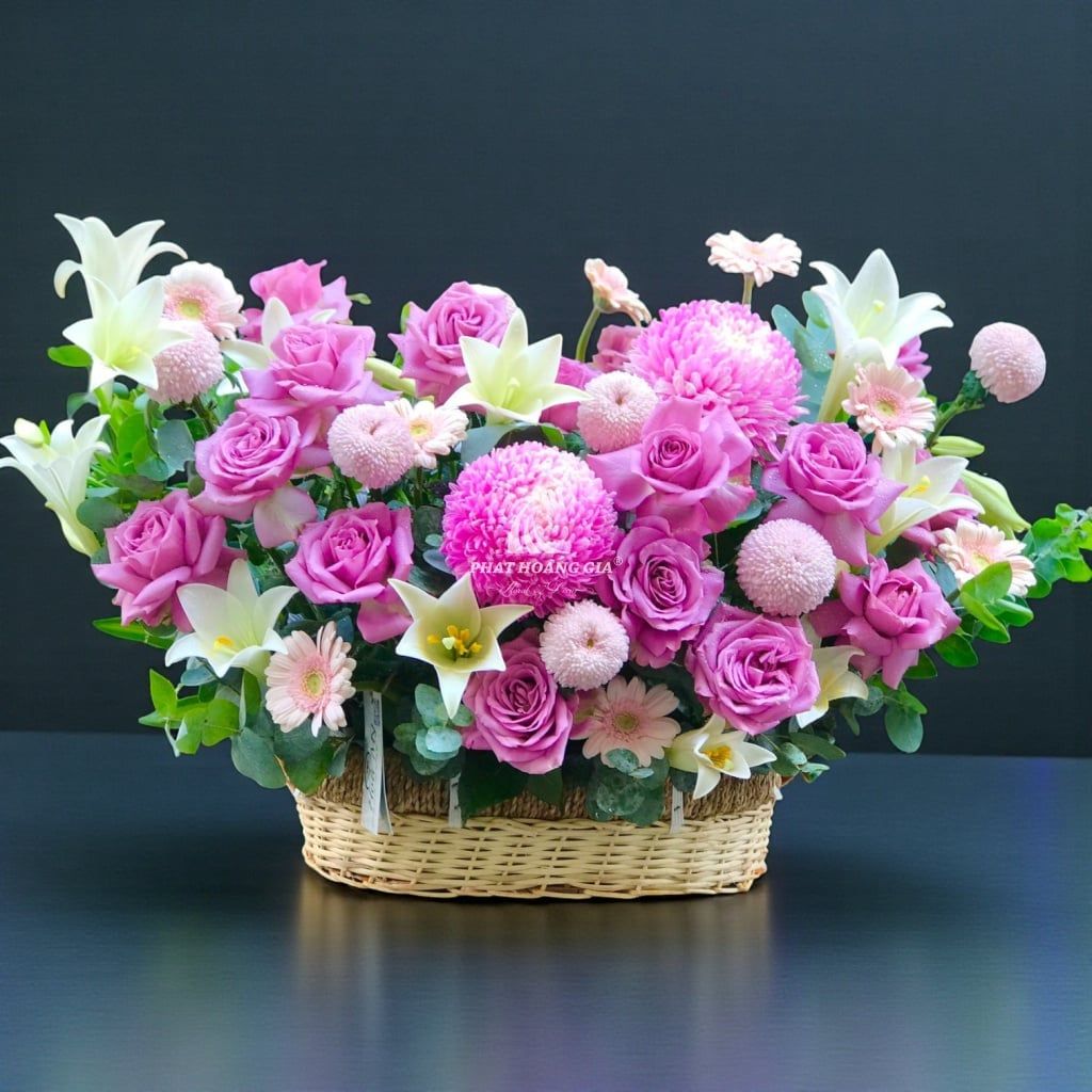 Lẵng hoa tươi - Bày Tỏ 5 - 35857