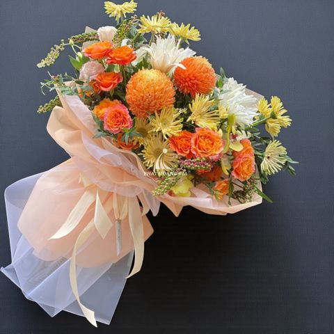  Phụ nữ Việt Nam (20/10) - Giỏ Hoa Vũ Điệu Sắc Màu 6 - 35901 