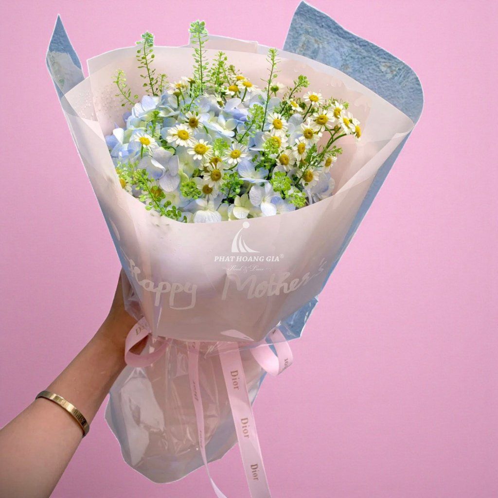 Hoa tươi màu Xanh dương - Giản Dị - 13641