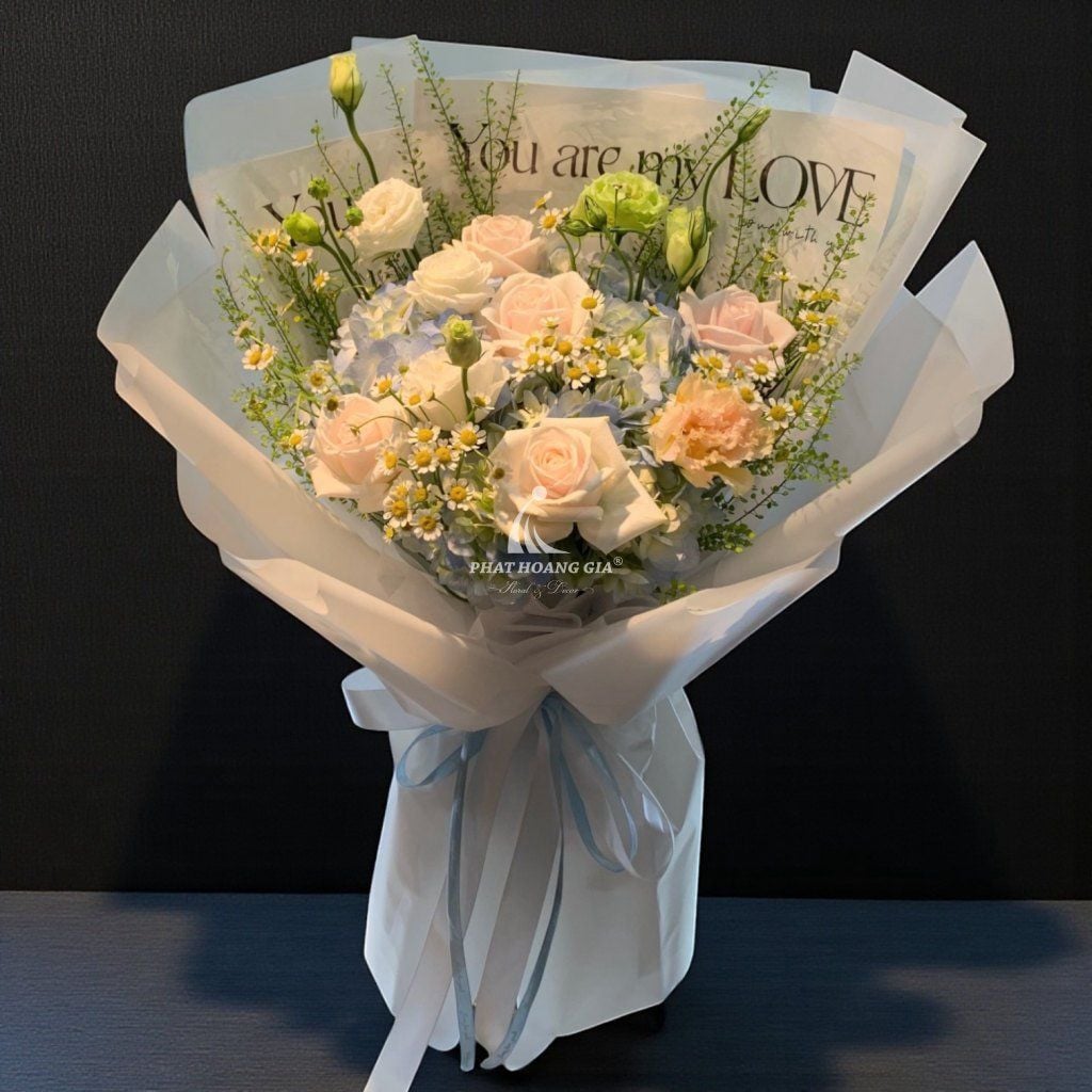 Hoa tươi màu Pastel mix - Always - 13906