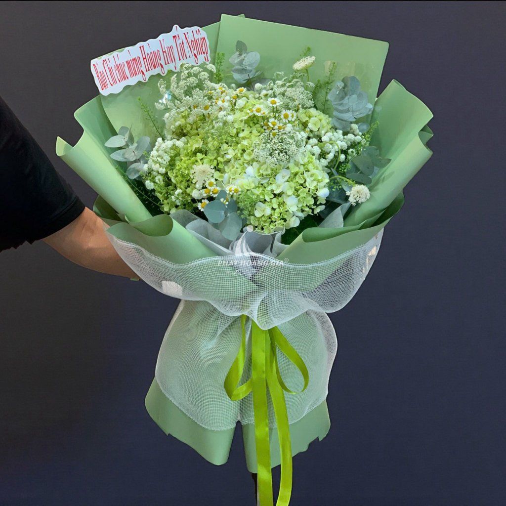 Hoa tươi màu Xanh lá - Hy Vọng 1 - 10588