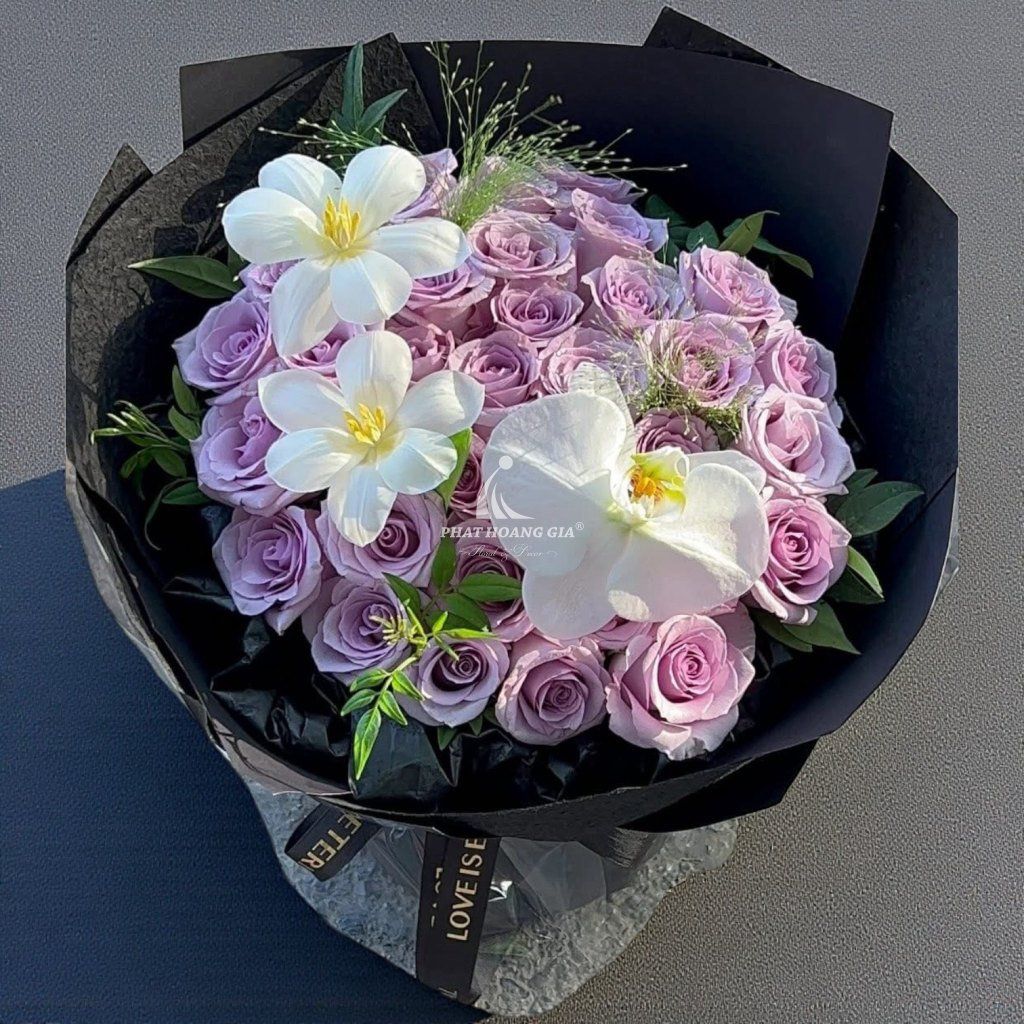Hoa tươi màu Tím - Only - 14965