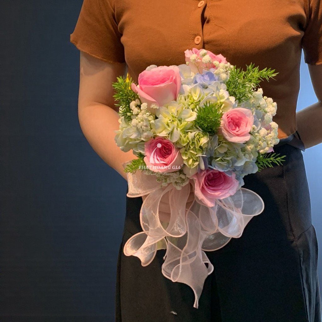 Hoa cầm tay cô dâu - Cẩm Tú Cầu Và Em 1 - 15026