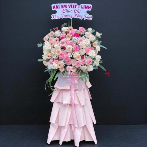  Kệ hoa tươi - Kệ Hoa Chúc Mừng Vững Tin - 15209 