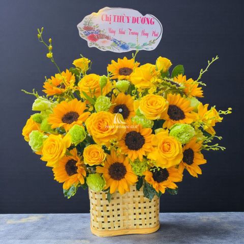  Hoa sinh nhật - Hoa Chúc Mừng Vươn Lên - 15407 