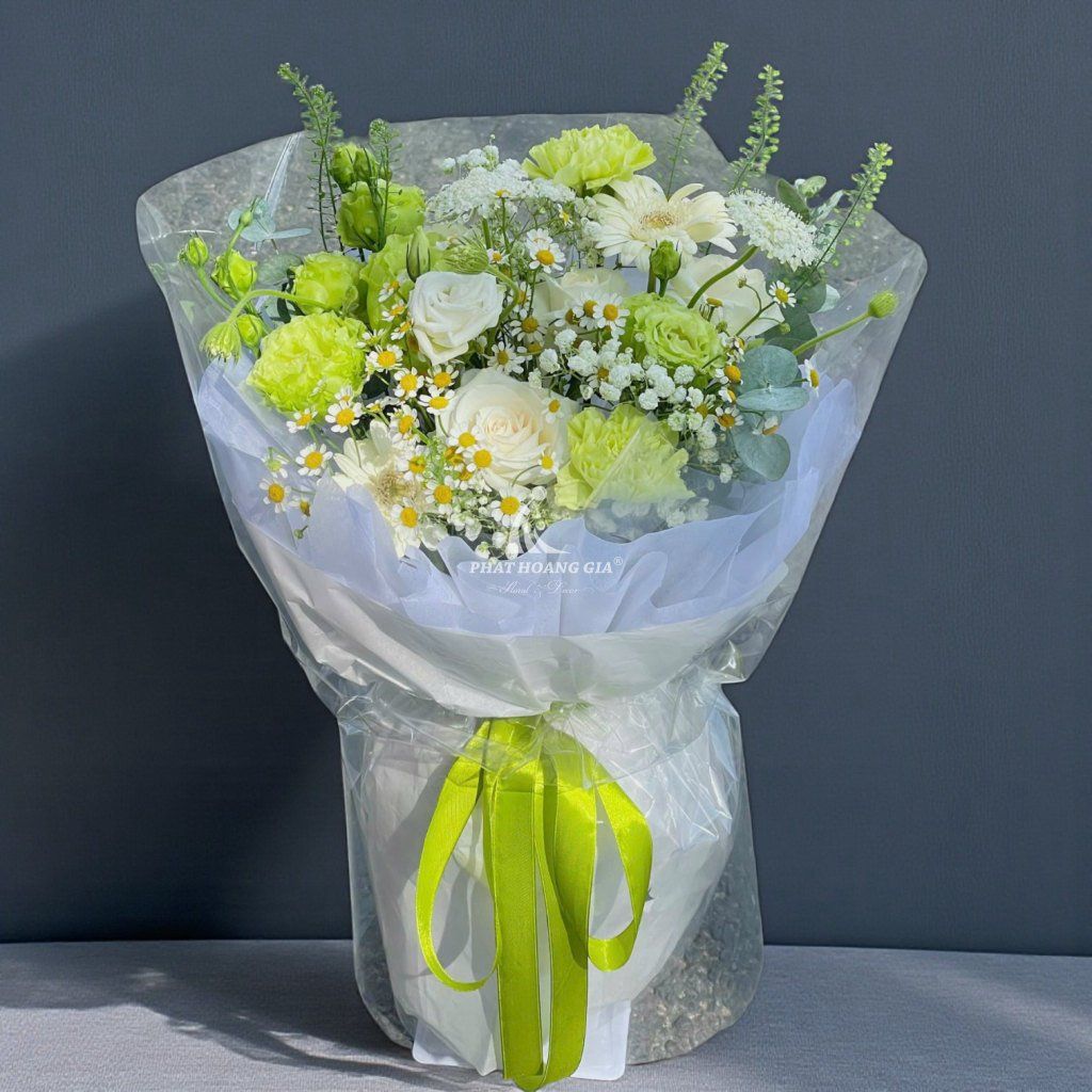 Hoa tươi màu Trắng - Hòa Quyện - 10834