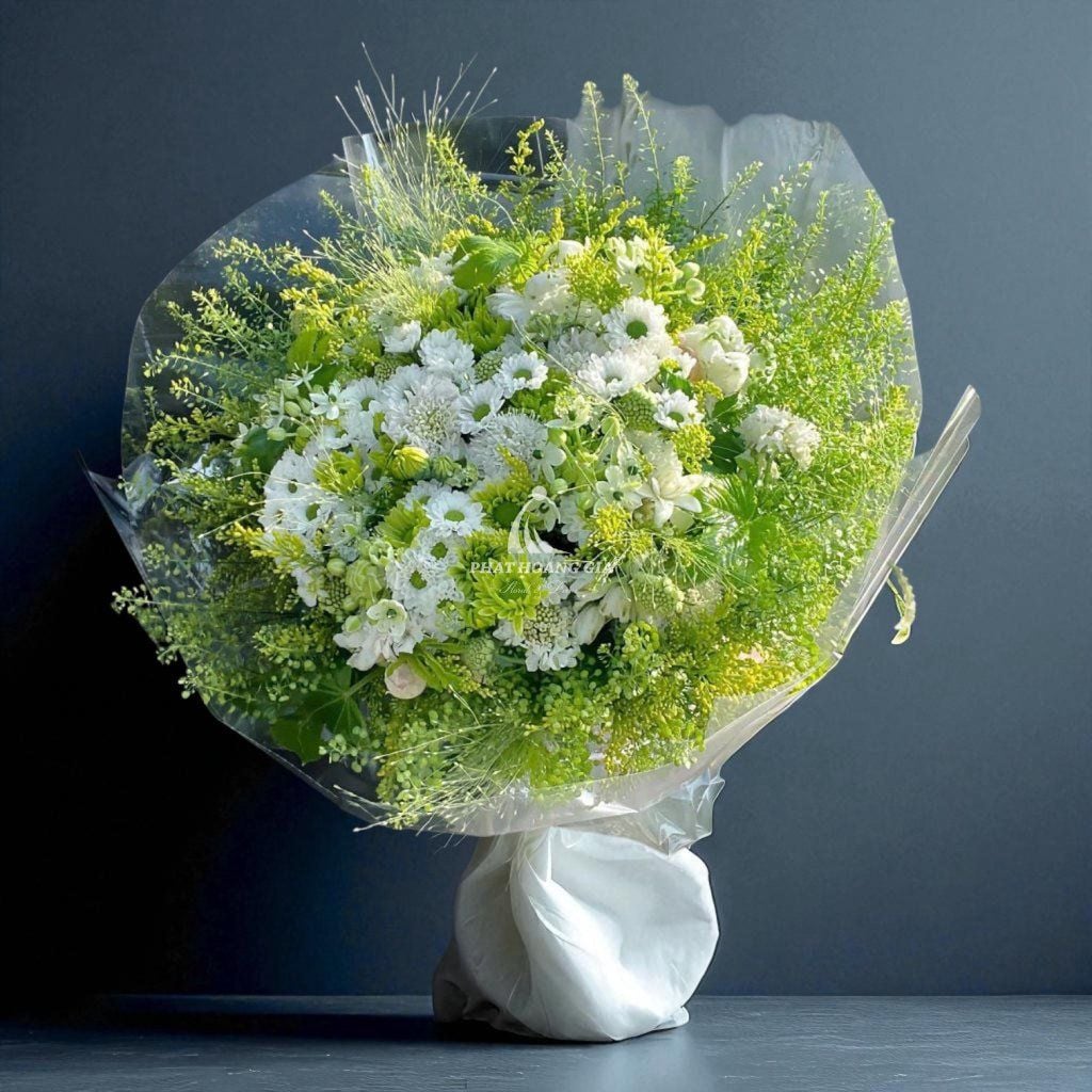 Hoa tươi màu Xanh lá - Dear - 10869