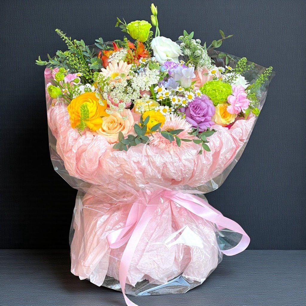 Hoa tươi màu Pastel mix - Beloved 1 - 16698