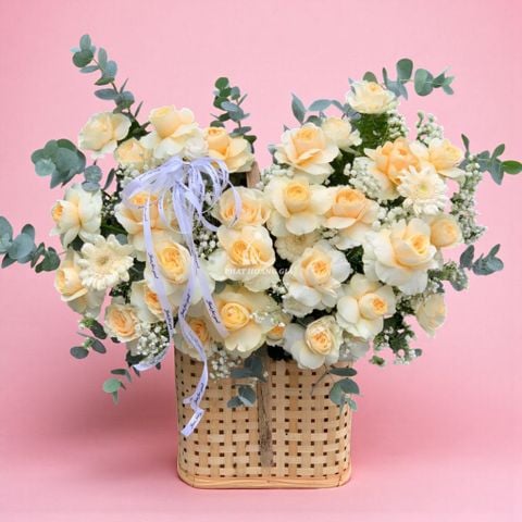  Giỏ hoa tươi - Bright Sky - 11016 