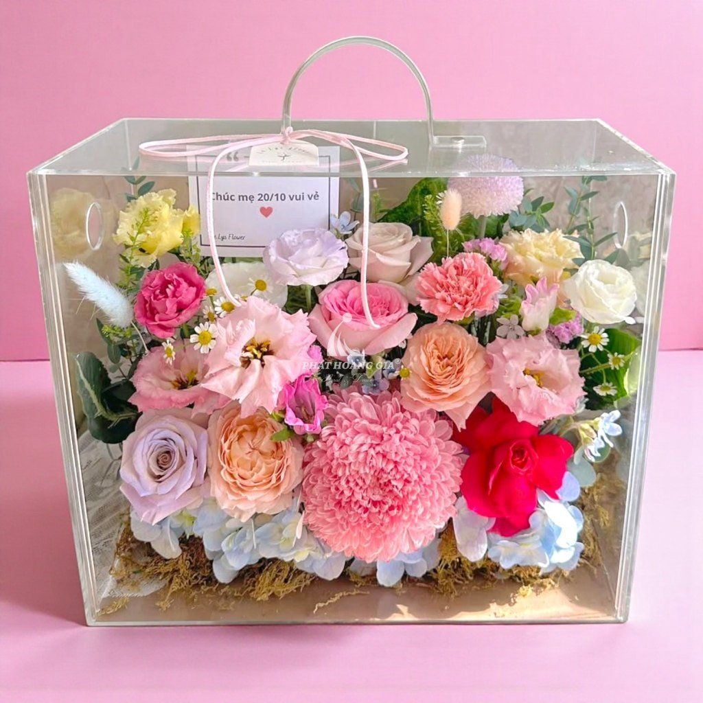 Hộp hoa Mica - Một Chút Ngọt Ngào 3 - 16798