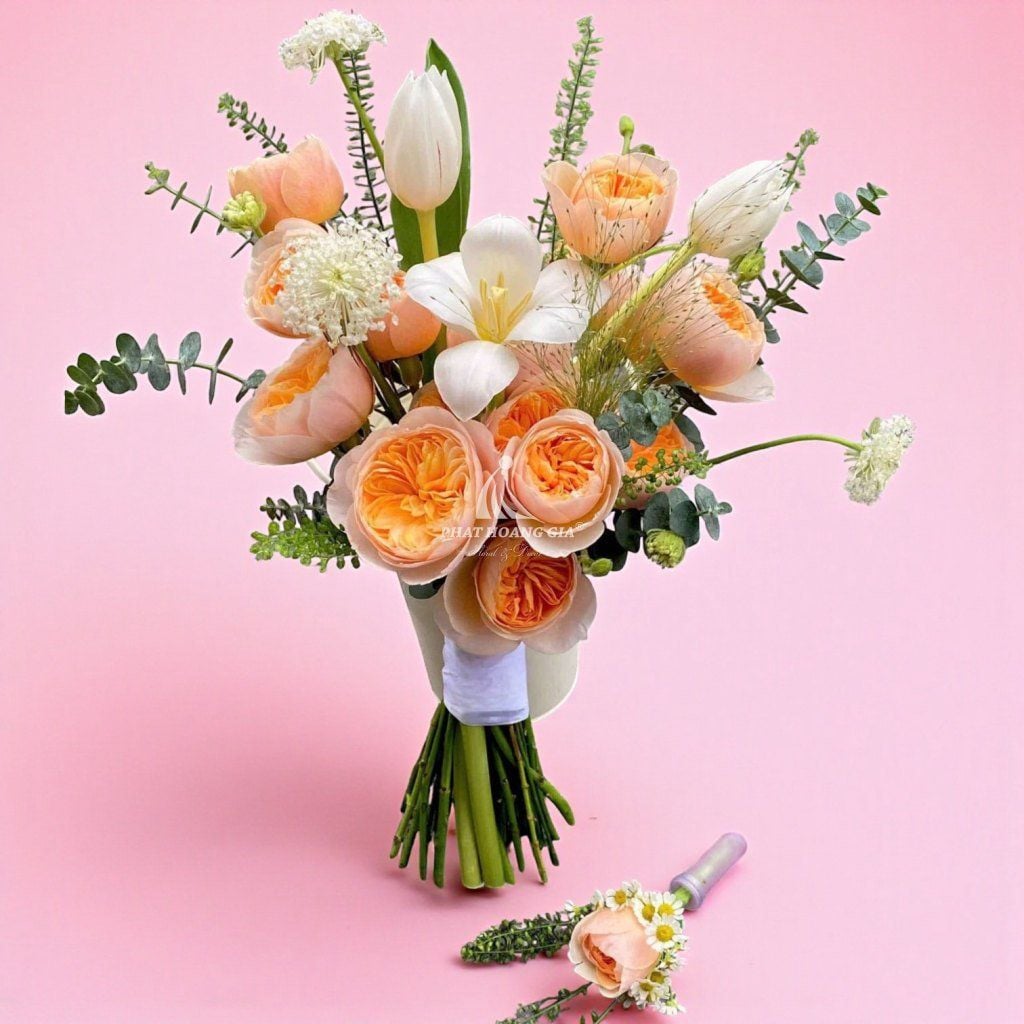 Hoa cầm tay cô dâu - Bến Bờ Hạnh Phúc - 17186