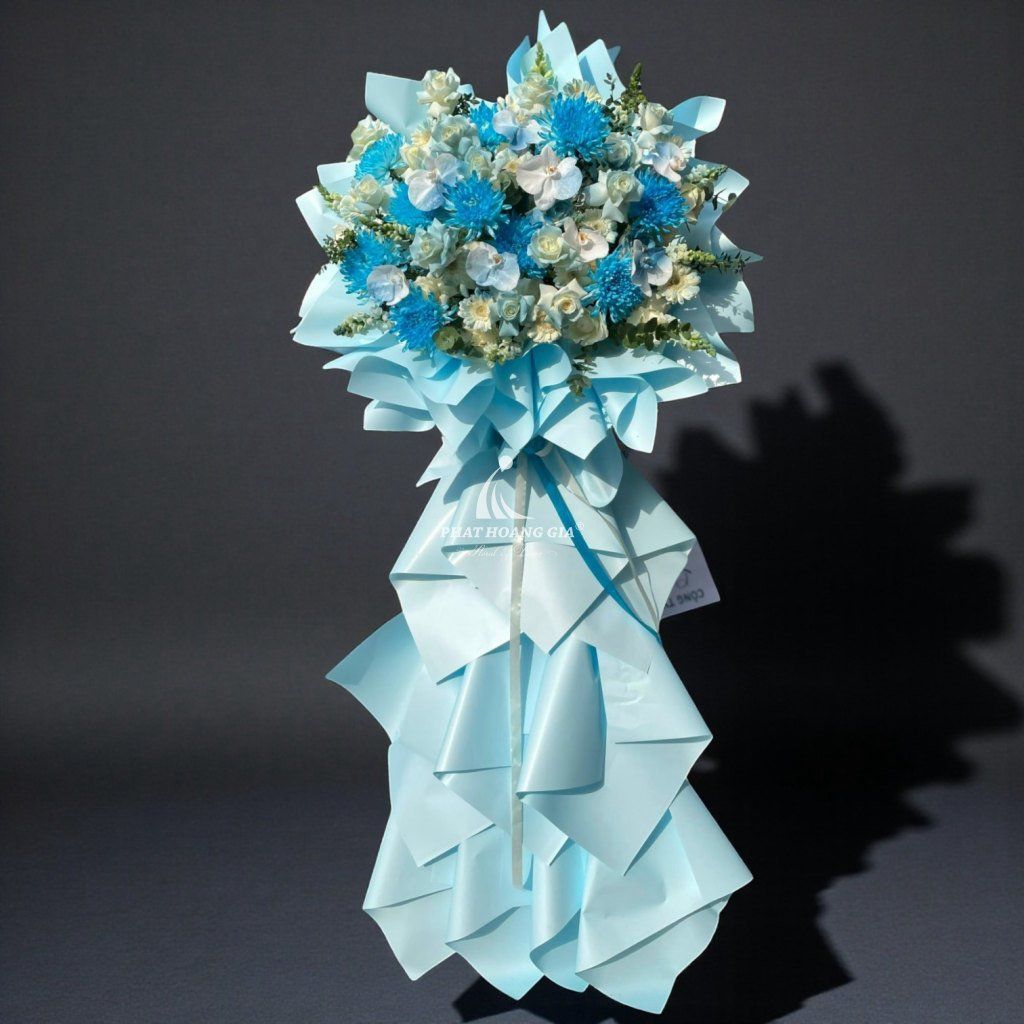 Kệ hoa tươi - Kệ Hoa Khai Trương Khởi Đầu Mới 1 - 19025